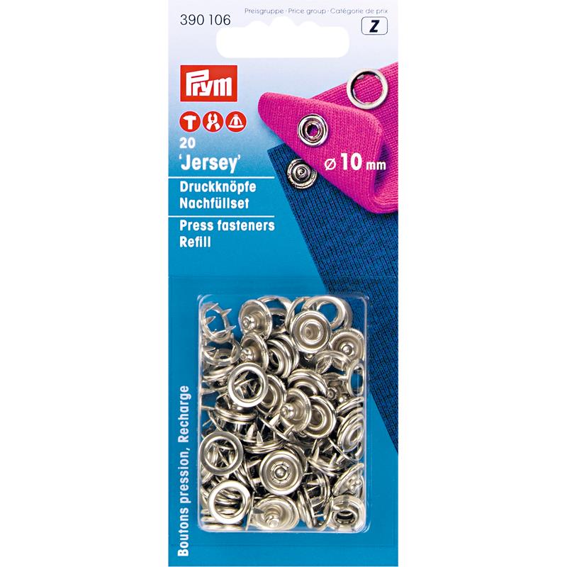Refill Packs For 390107 - Silver Coloured 10mm Ring 390106