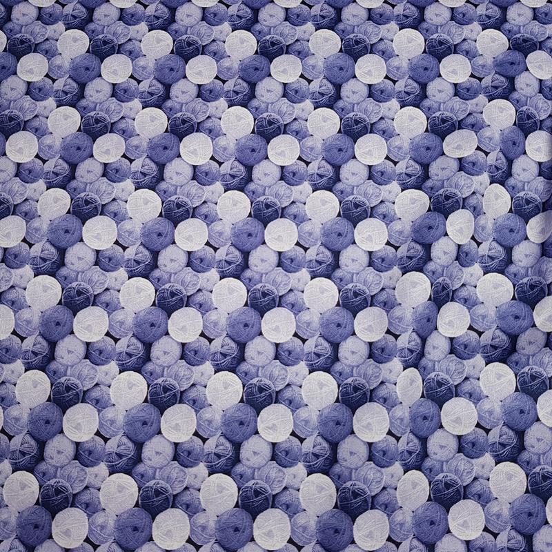 Balls of Wool - Blue - Paintbrush Studio