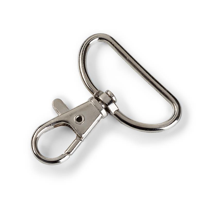 Snap Hook 30 X 40mm Silver Col