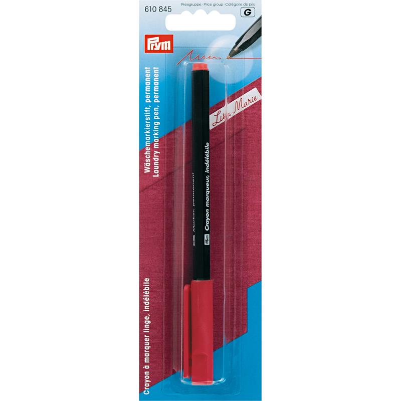 *Laundry Marking Pen Permanent Red