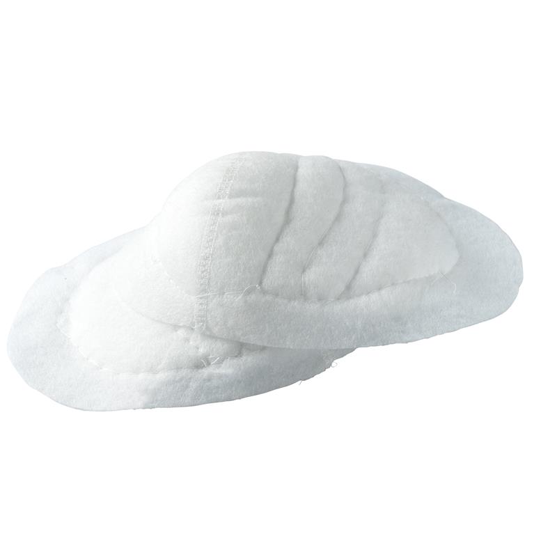 Shoulder Pads Set-In Wadding White One Size
