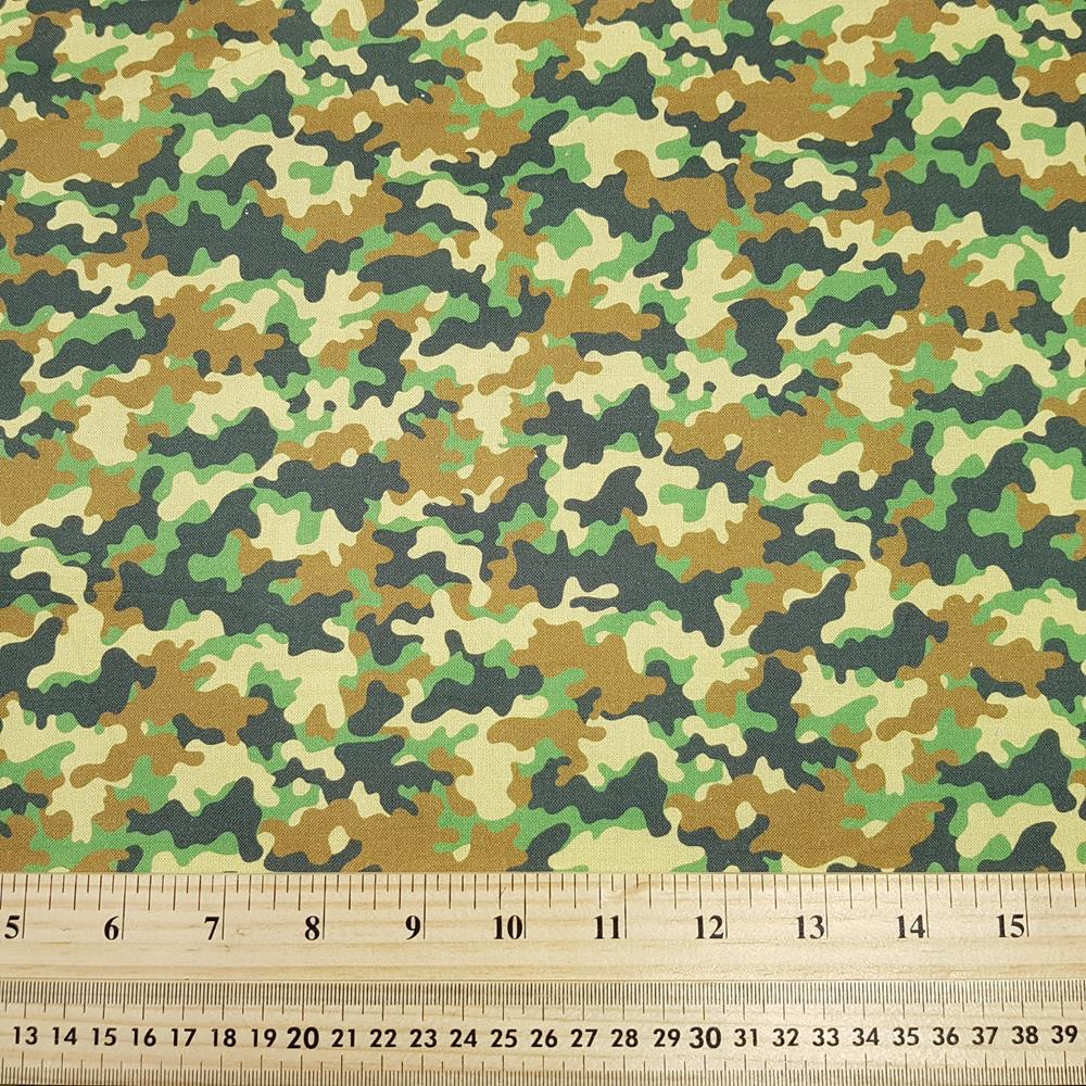 Camouflage - Crafty Cotton - Chatham Glyn - Sample