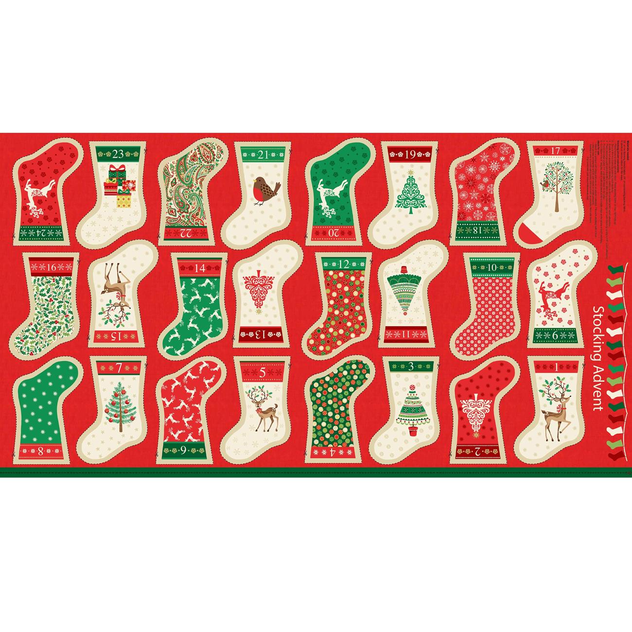 Samuel Taylors - Mini Stocking Advent Calendar - Makower