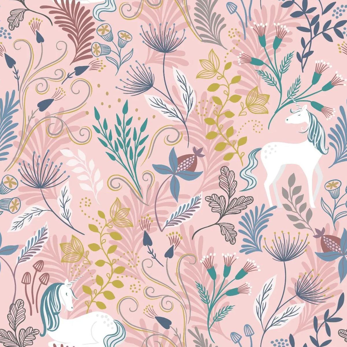 /images/product-images/2020images/FashionFabric/CraftCotton/LINov21/A543.1-Unicorn-on-Pink-with-Gold-Metallic.jpg