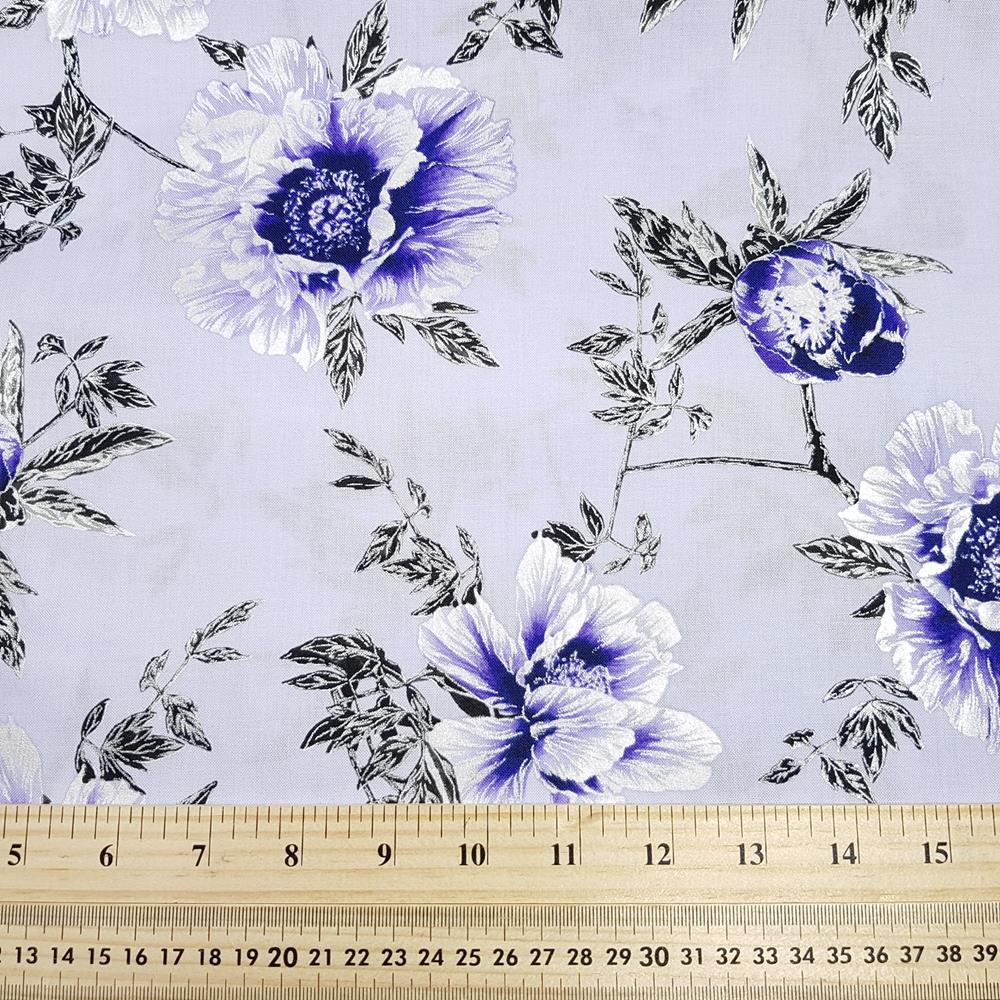 Twilight Floral Lilac - Violet Twilight - Kanvas Studio