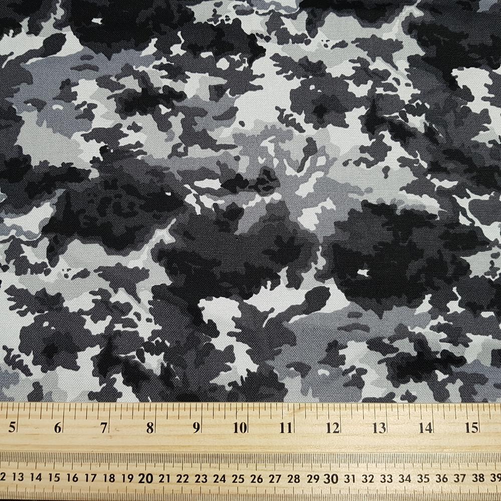 Canvas - Camouflage - Black