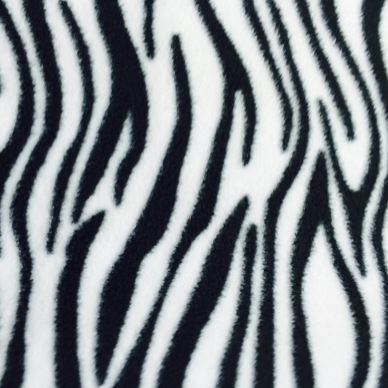 Zebra Printed Fleece