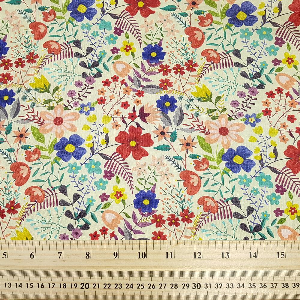 Allover Floral - Owl Prowl - Blank Quilting