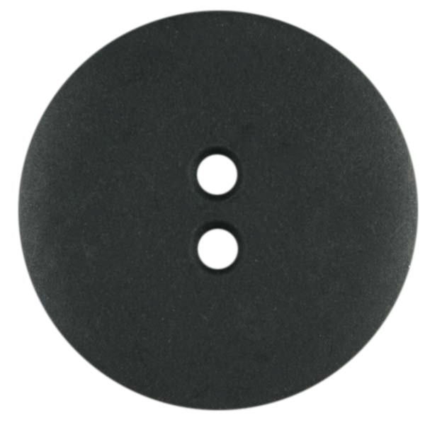 Smooth Plain Round Plastic 2 Hole Fashion Button