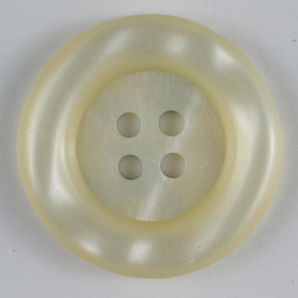 Deep Rim Round Plastic 4 Hole Fashion Button