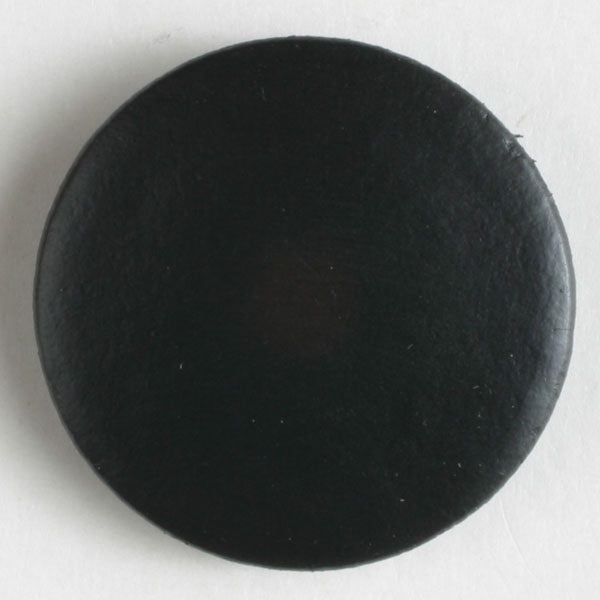 Plain Round Genuine Leather Shank Fashion Button