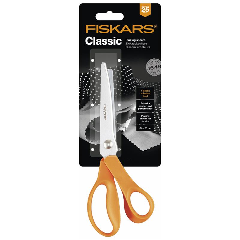Fiskars Scissors: Pinking Shears: 23cm/9in