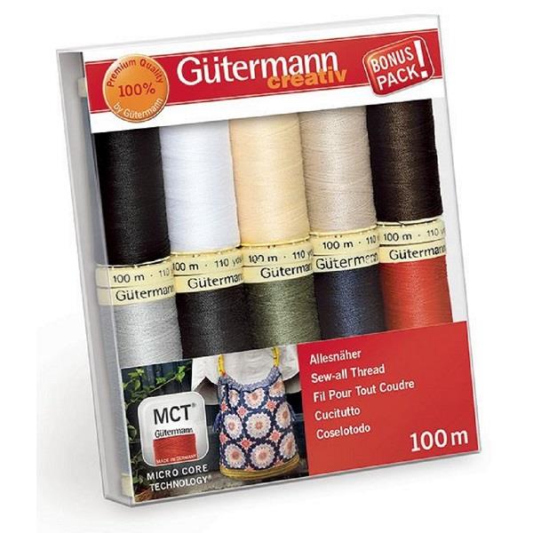 Gutermann Sew All Thread Set 10 x 100m Basics
