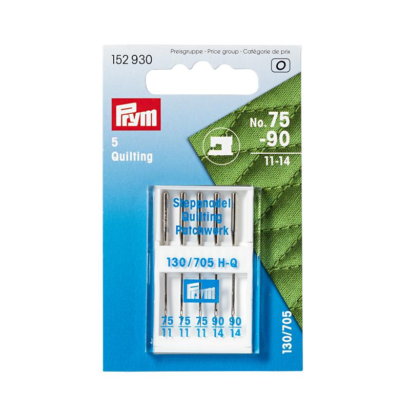 Sewing Machine Needles Sys. 130/705 Quilting - Sizes 75/90 (11-14)