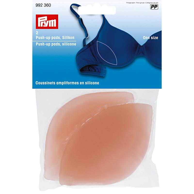 Push-Up Pads One Size Flesh 100 % Silicone