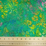 Batik - Abstract Floral in Green
