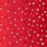 Scandi - Ombre Snowflake in Red - Makower
