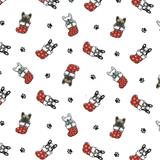 Dogs in Stockings - Polycotton