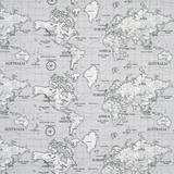 Canvas - Map - Grey