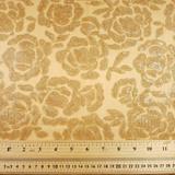 Bali Sequined Roses Gold Lace