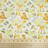 Fawn and Bear - Printed Cotton