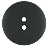 Smooth Plain Round Plastic 2 Hole Fashion Button