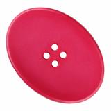Thumb-Shaped Oval Plastic 4 Hole Fashion Button