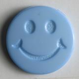 Smiley Face Round Plastic Shank Novelty Button