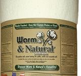 Warm & Natural Cotton Wadding - Natural - 90